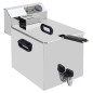 Friteuse de table électrique 8 litres + robinet de vidange