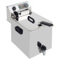 Friteuse de table électrique 10 litres + robinet de vidange