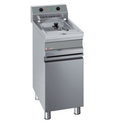 Friteuse électrique 1 cuve 14 litres sur armoire