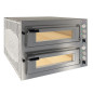 Four électrique 2x 6 pizzas diam.350mm, 2 chambres Four électrique 2x 6 pizzas diam.350mm, 2 chambres