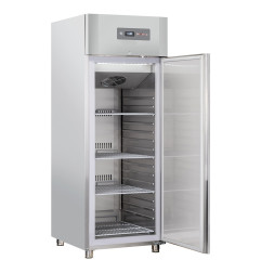 Armoire congélateur ventilée 600 Lit. 1 porte GN 2/1, sur roues, 2 avec freins