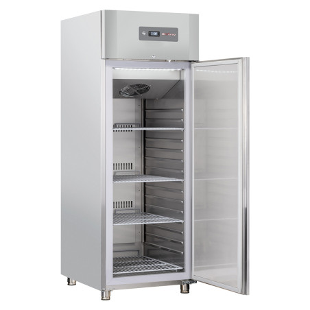 Armoire congélateur ventilée 600 Lit. 1 porte GN 2/1, sur roues, 2 avec freins
