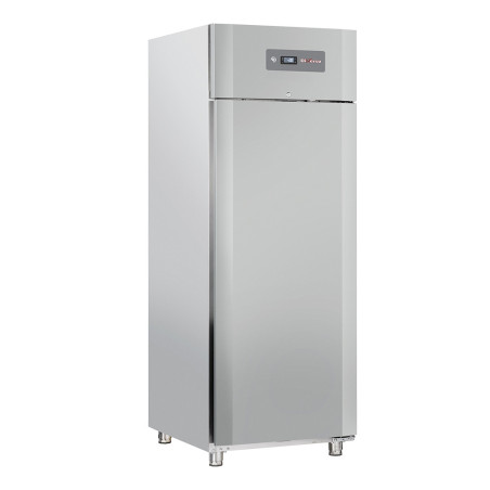 Armoire frigorifique ventilée 600 Lit. 1 porte GN 2/1, sur roues, 2 avec freins