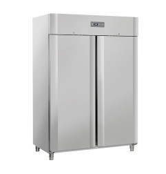 Armoire congélateur ventilée 1200 Lit. 2 portes GN 2/1, sur roues, 2 avec freins
