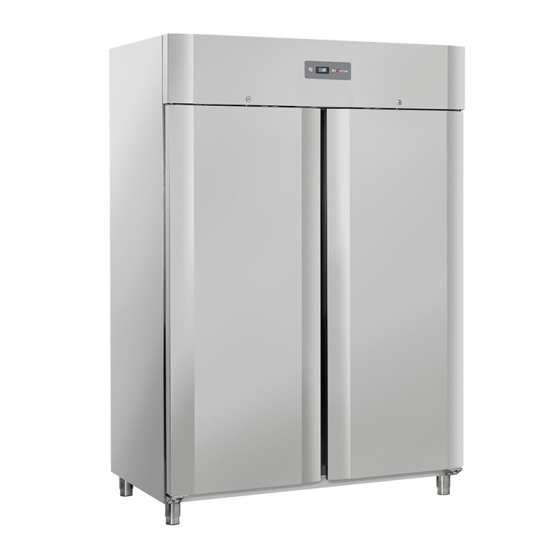 Armoire congélateur ventilée 1200 Lit. 2 portes GN 2/1, sur roues, 2 avec freins Armoire congélateur ventilée 1200 Lit. 2 portes GN 2/1, sur roues, 2 avec freins