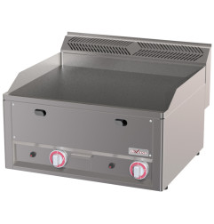 Double plaque de cuisson gaz, lisse -Top-
