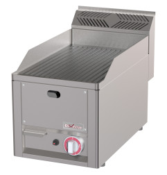 Plaque de cuisson rainurée, gaz, -Top-
