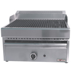 Grill-vapeur gaz avec grille de cuisson en fonte -Top-