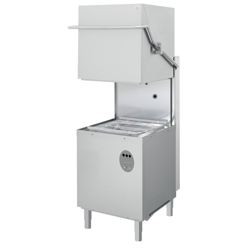 Lave-vaisselle capot, panier carré 500x500 mm avec doseur de produit de lavage Lave-vaisselle capot, panier carré 500x500 mm avec doseur de produit de lavage