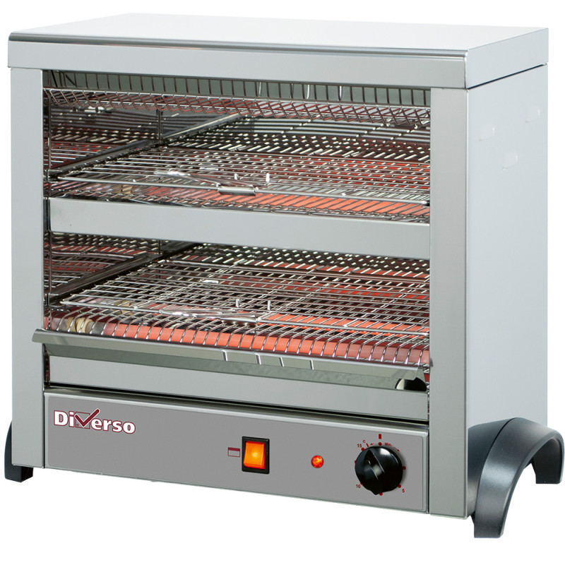 Toaster 6 pinces au quartz Toaster 6 pinces au quartz