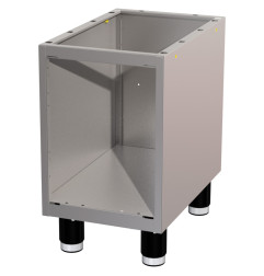 Meuble support inox 330 mm (sans portes)