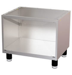 Meuble support inox 660 mm (sans portes)