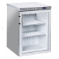 Congélateur statique, porte vitrée, 200 litres - acier inox Congélateur statique, porte vitrée, 200 litres - acier inox