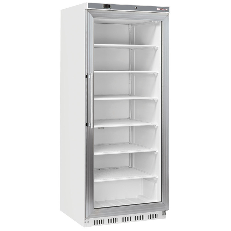 Armoire congélateur, porte vitrée, statique, 600 litres - Blanc Armoire congélateur, porte vitrée, statique, 600 litres - Blanc