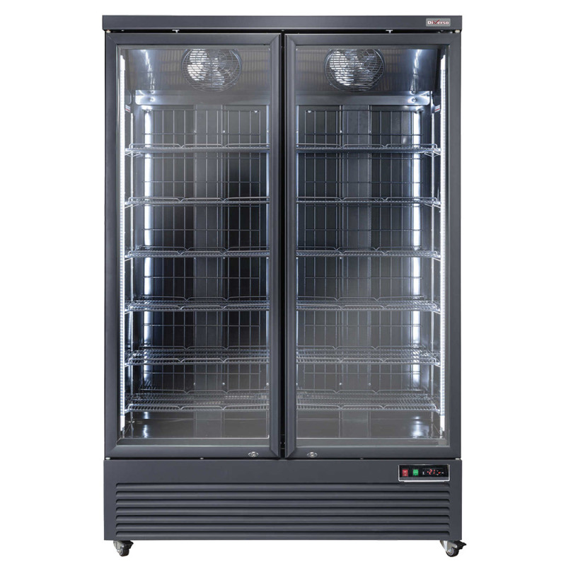 Vitrine Freezer verticale, 1084 litres - NOIRE Vitrine Freezer verticale, 1084 litres - NOIRE
