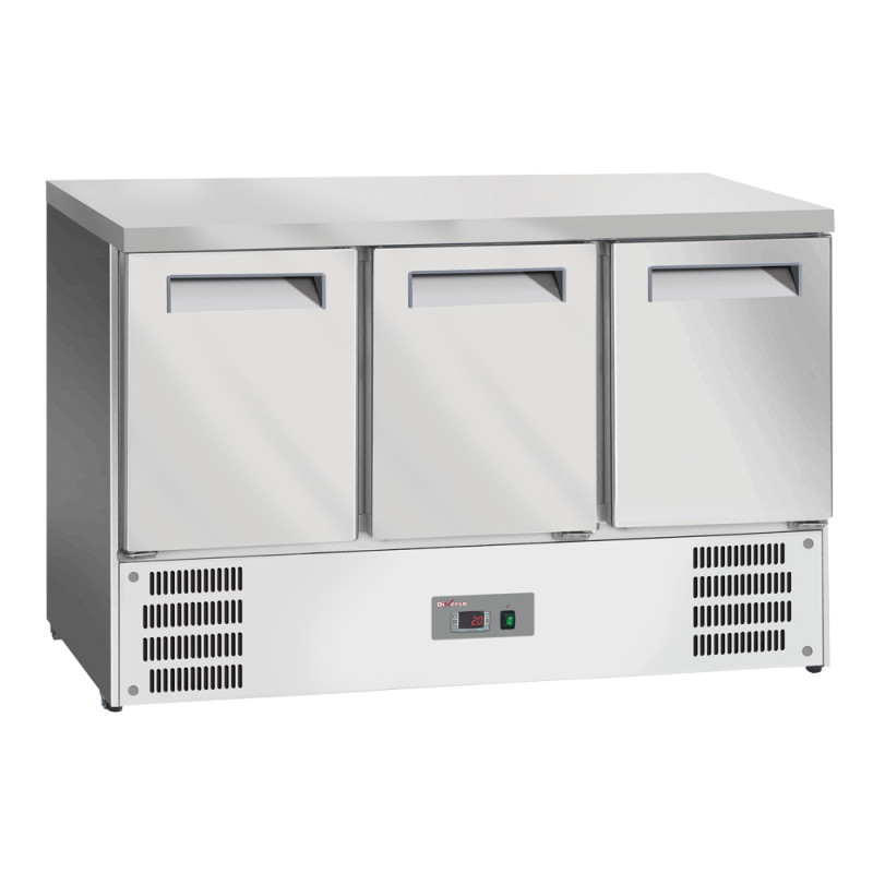 Table frigorifique, 3 portes GN 1/1 Table frigorifique, 3 portes GN 1/1