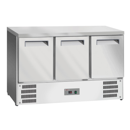 Table frigorifique, 3 portes GN 1/1