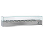 Structure réfrigérée 9x GN1/3 - 150 mm, avec vitre Structure réfrigérée 9x GN1/3 - 150 mm, avec vitre