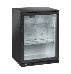 Refroidisseur de bouteilles "arrière bar"  ventilé, 1 porte vitrée battante