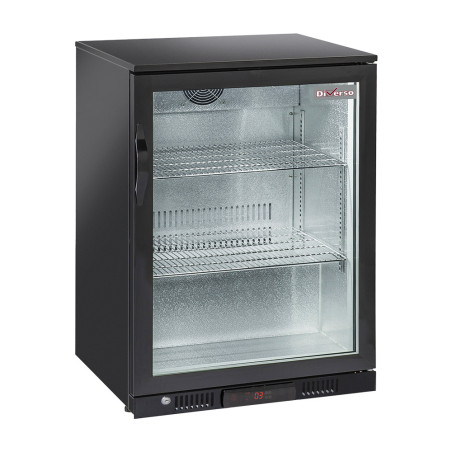 Refroidisseur de bouteilles "arrière bar"  ventilé, 1 porte vitrée battante
