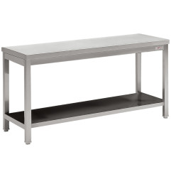 Table de travail ECO avec tablette inférieure