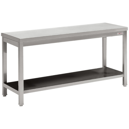 Table de travail ECO avec tablette inférieure
