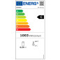 Vitrine de table ventilée, 4 faces vitrées, 4 niveaux, 80 litres - "Noire" Vitrine de table ventilée, 4 faces vitrées, 4 niveaux, 80 litres - "Noire"