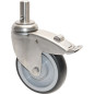 ROULETTE Acier zingué 249259 TOURNUS (vis 252011 compris) ROULETTE Acier zingué 249259 TOURNUS (vis 252011 compris)