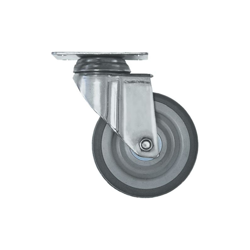 ROULETTE PIVOTANTE A PATINE 95x70 mm DIAM 100 mm (sans frein) ROULETTE PIVOTANTE A PATINE 95x70 mm DIAM 100 mm (sans frein)