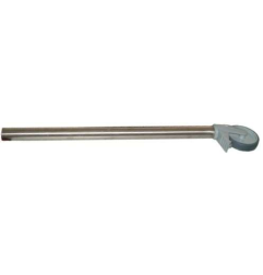 pied mobile complet 45mm avec frein