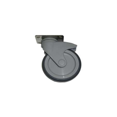 Roue à platine 50x70mm hauteur 160mm (sans frein) 249005