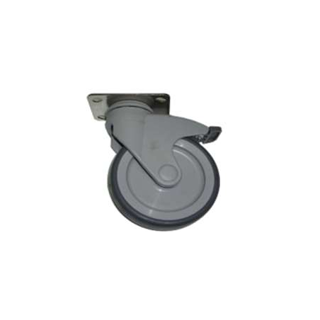 Roue à platine 50x70mm hauteur 160mm (avec frein) 249006