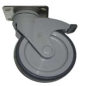 Roue à platine 50x70mm hauteur 160mm (avec frein) 249006