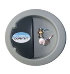 POIGNÉE RONDE COMPLÈTE pour le model fermeture à clé roll service tournus