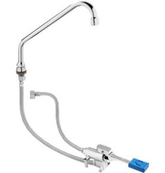 Kit robinet, pédale et flexible (eau froide seul)