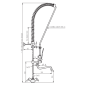 Douchette professionnelle grande cuisine MONOLIGHT BI-MITIGEUR (+300) - OFFRE SPECIALE Douchette professionnelle grande cuisine MONOLIGHT BI-MITIGEUR (+300) - OFFRE SPECIALE