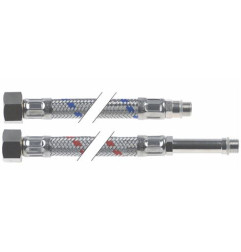 TUYAU FLEXIBLE ø 1/2"F x M10x1 L. 500 mm