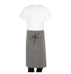 Tablier bistro en toile de coton Southside kaki