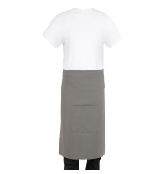 Tablier bistro en toile de coton Southside kaki