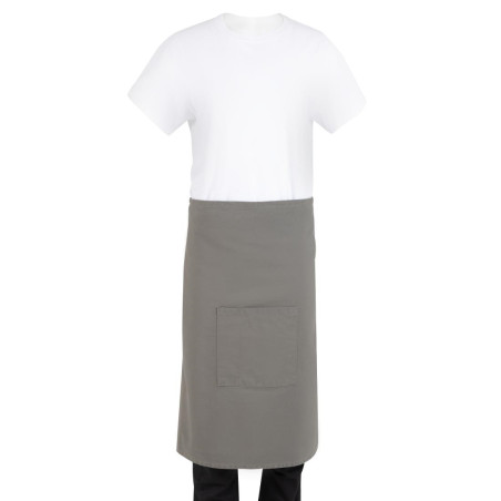 Tablier bistro en toile de coton Southside kaki