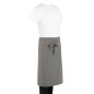 Tablier bistro en toile de coton Southside kaki