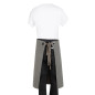 Tablier bistro en toile de coton Southside kaki