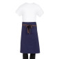 Tablier bistro en toile de coton Southside marine
