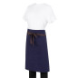 Tablier bistro en toile de coton Southside marine