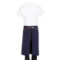 Tablier bistro en toile de coton Southside marine