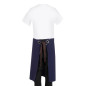 Tablier bistro en toile de coton Southside marine