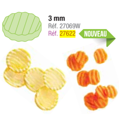 Disque Essential pommes ondulés 5mm