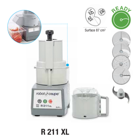 R211 XL 230V/50/1 - 4 disques