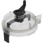 COUVERCLE AVEC RACLEUR DE CUVE 5.5 L - 653230 remplacé par: 0D8294